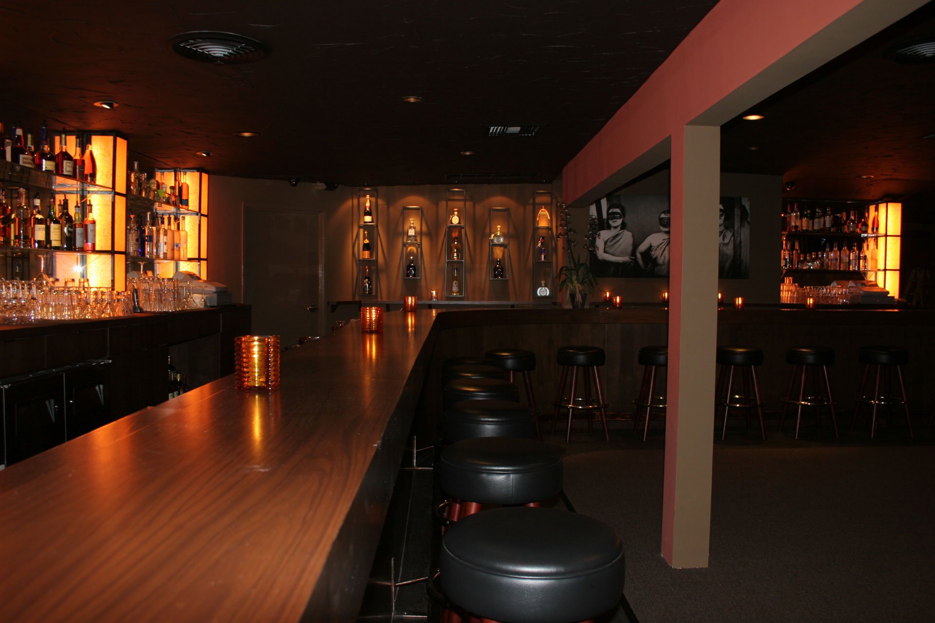 Bar Area with stools